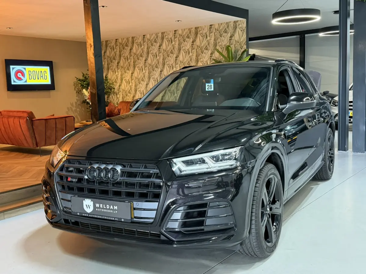 3.0 TFSI SQ5 Quattro Black Edition|354pk|V6|Carplay|Matrix LED|Camera|3-Zone Clima|Virtual Cockpit|Rijklaar