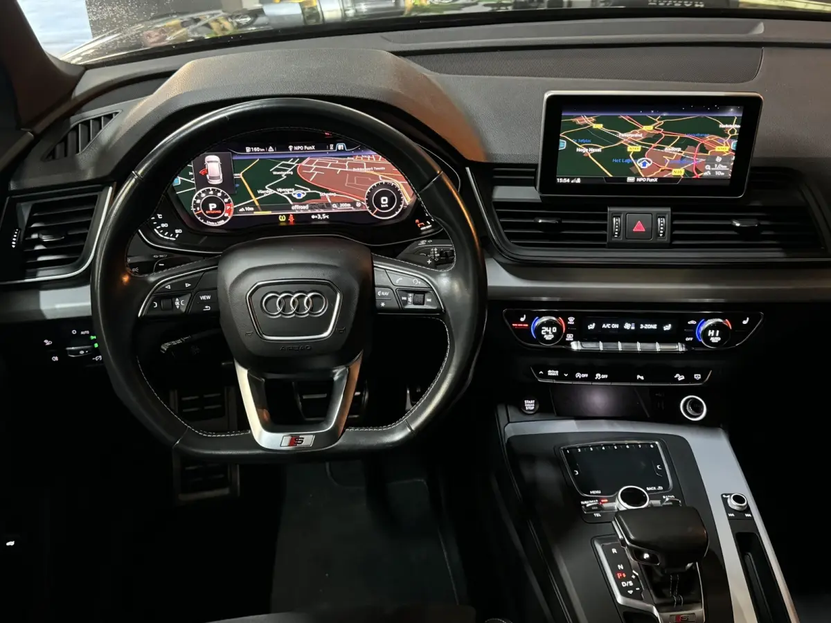 3.0 TFSI SQ5 Quattro Black Edition|354pk|V6|Carplay|Matrix LED|Camera|3-Zone Clima|Virtual Cockpit|Rijklaar
