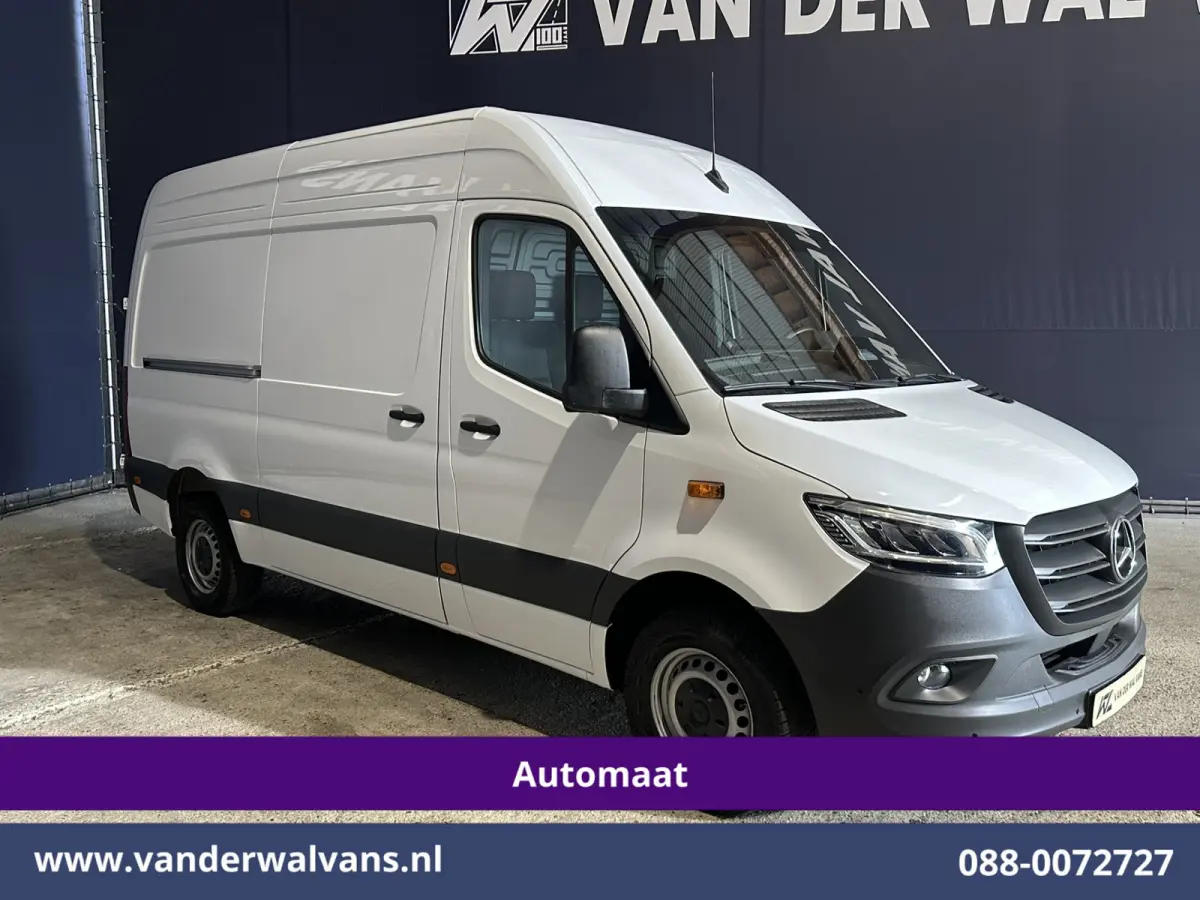 317 CDI 170pk 9G-Tronic Automaat L2H2 Euro6 Airco | Camera | Navigatie | Cruisecontrol | LED Chauffeursstoel, Stoelverwarming, Parkeersensoren, Bijrijdersbank