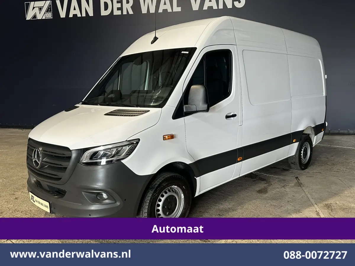 317 CDI 170pk 9G-Tronic Automaat L2H2 Euro6 Airco | Camera | Navigatie | Cruisecontrol | LED Chauffeursstoel, Stoelverwarming, Parkeersensoren, Bijrijdersbank