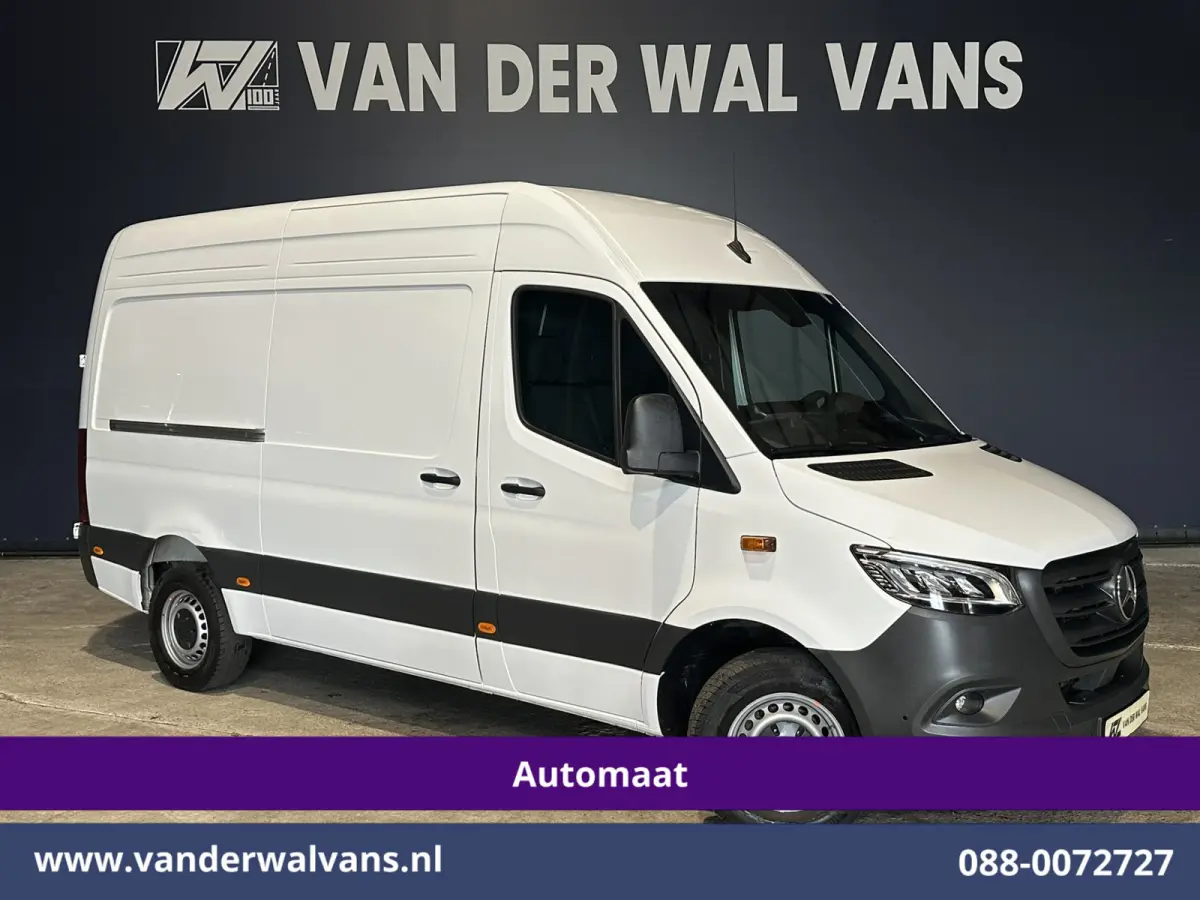 317 CDI 170pk 9G-Tronic Automaat L2H2 Euro6 Airco | Camera | Navigatie | Adaptieve Cruisecontrol | LED Chauffeursstoel, Stoelverwarming, Parkeersensoren, Bijrijdersbank