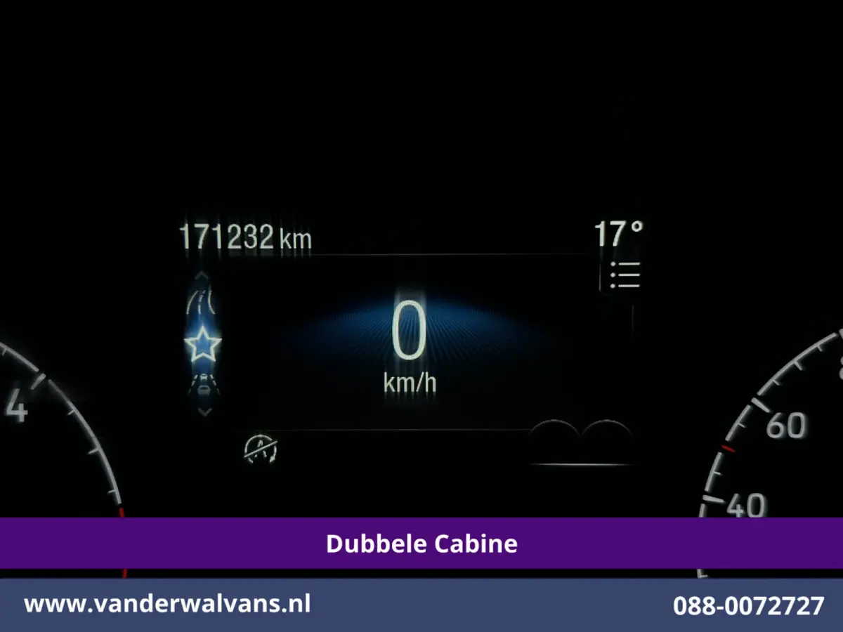 2.0 TDCI 130pk Automaat L2H1 Dubbele Cabine Euro6 Airco | 6-Zits | Camera | Navigatie | Apple Carplay | LED Android Auto, Adaptieve Cruisecontrol, Stoelverwarming, Verwarmde voorruit, Trekha