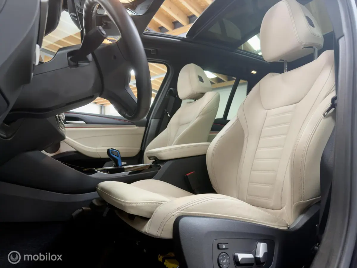 High Executive 80 kWh M Sport | Pano | M Seats | H/K | HuD | ACC | 360 | Memory | Dodehoek | Volledig Leder | BTW | Stoelverwarming | 286PK