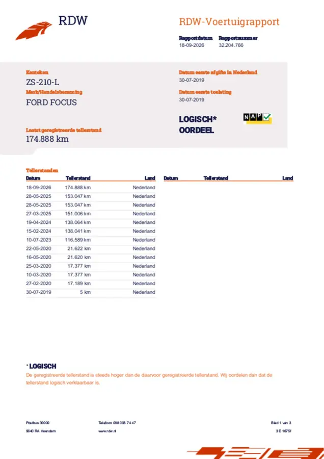 1.0 EcoBoost ST Line Business | Handgeschakeld | Airco | 18 Inch | Vol opties | Elek. Pakket | Inruil mogelijk