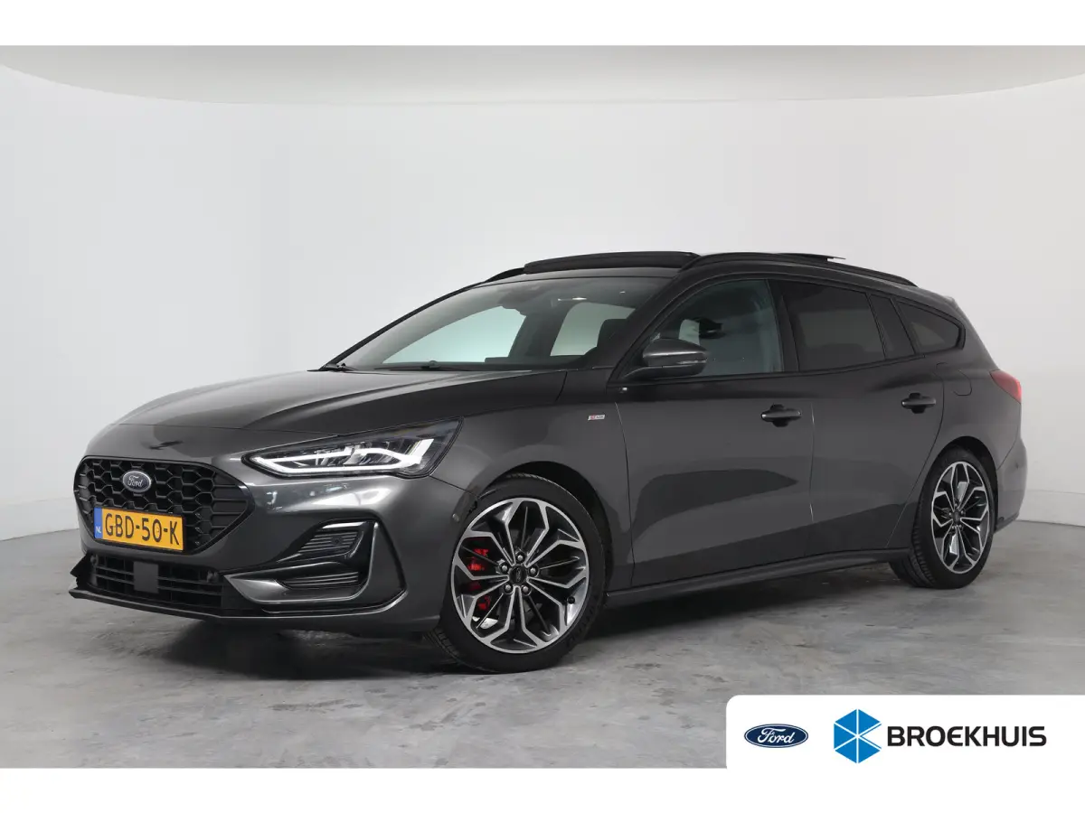 1.0 EcoBoost Hybrid ST Line X | Open Dak | LED | Winterpack | B&O | AGR Stoel | Cruise Adaptive | Camera | BLIS | Clima | Keyless | 18'' Lichtmetalen Velgen