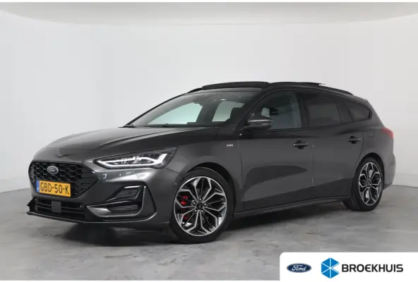 1.0 EcoBoost Hybrid ST Line X | Open Dak | LED | Winterpack | B&O | AGR Stoel | Cruise Adaptive | Camera | BLIS | Clima | Keyless | 18'' Lichtmetalen Velgen