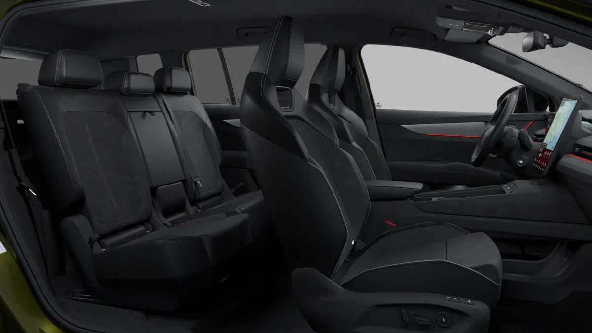 Sportline | 21" lichtmetalen velgen "Dugong" zwart gepolijst | Driving mode select | Frunk (37L)