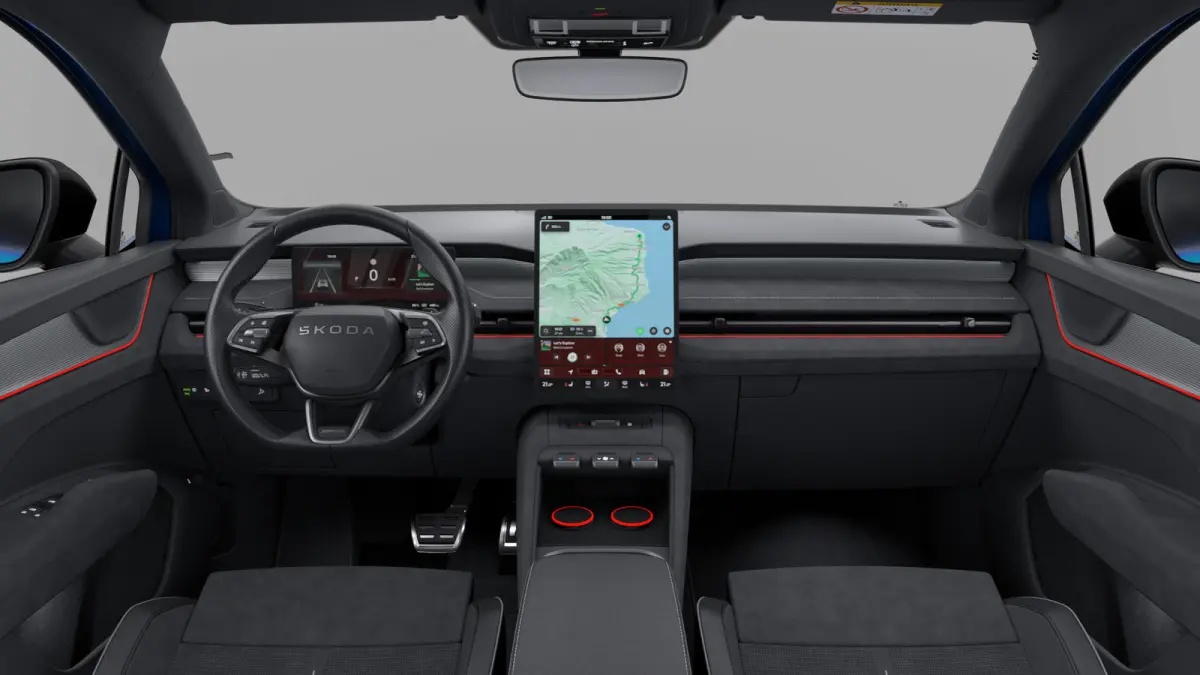 Sportline | 21" lichtmetalen velgen "Dugong" zwart gepolijst | Derde zitrij | Driving mode select
