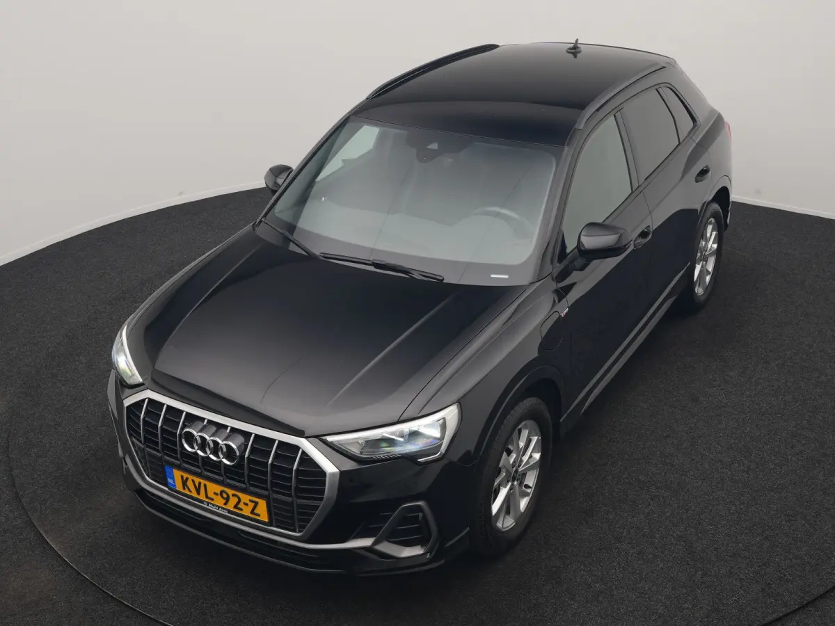 45 TFSI e 2X S Line PHEV 245pk | Trekhaak Af Fabriek | Adaptive Cruise | Sportstoelen Verwarmd | Apple Carplay | Blis | DAB | Navigatie | Virtual | 18"L.M | Plug In Hybrid
