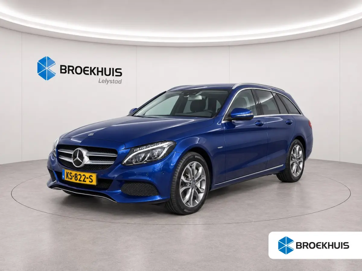 C350e 279PK LEASE EDITION PLUS AUTOMAAT / NAVI / LEDER / CLIMA / FULL-LED / PDC / 17" LMV / CAMERA / KEYLESS / BLUETOOTH / ADAPT. CRUISECONTROL !!