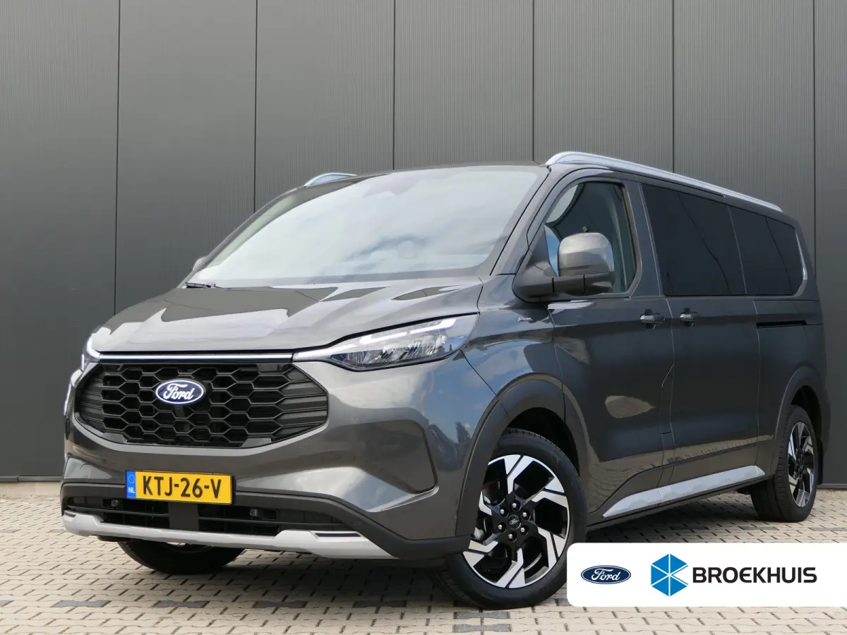 Tourneo 340 2.5 PHEV L2H1 Active X | 8-Persoons | Trekhaak | B&O Audio | Elektrische Schuifdeuren | LED | 360 Camera | Adaptive Cruise | BLIS | Stoelverwarming