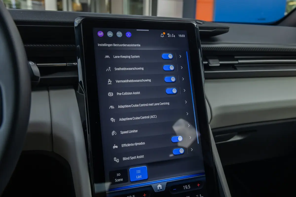 Premium Extended Range RWD 77 kWh | Trekhaak Elek. | Adaptive Cruise Control | 360 Camera l B&O | 2 Elektrisch verstelbaren stoelen | Achteruitrijcamera | Apple Carplay/Android Auto | Achter