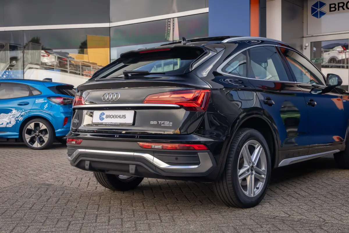 55 TFSI e S edition | Pano-dak | Bang & Olufsen | Cruise control adaptief | Stoelverwarming | Navigatie | Apple Carplay/Android Auto | Elektrisch bedienbare achterklep | Apple Carplay/Androi