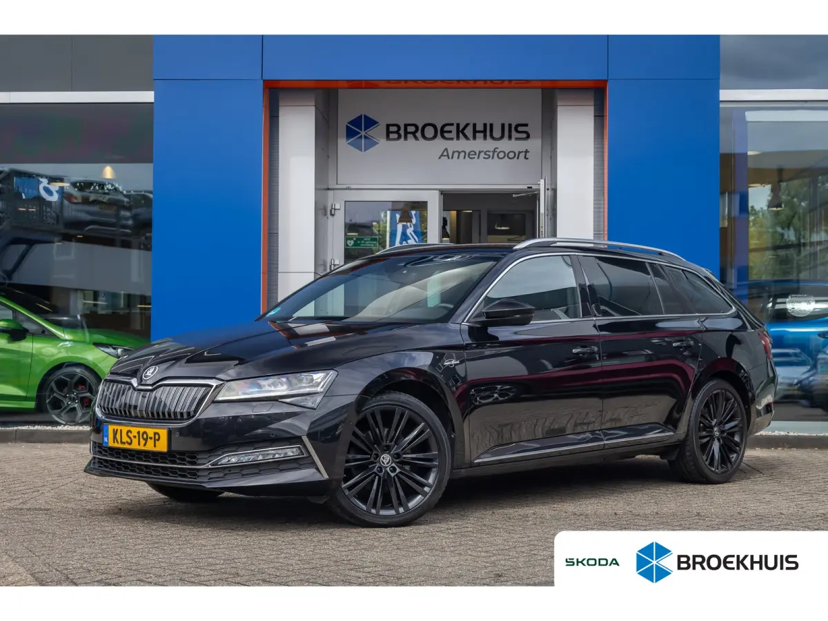 1.4 TSI iV PHEV 218PK Laurin & Klement | Leder | Camera | Memory | Canton audio | Cruise adaptief | 19'' | Dodehoek detectie | Matrix LED | Stoel+stuur verwarming | | Apple Carplay/Android A