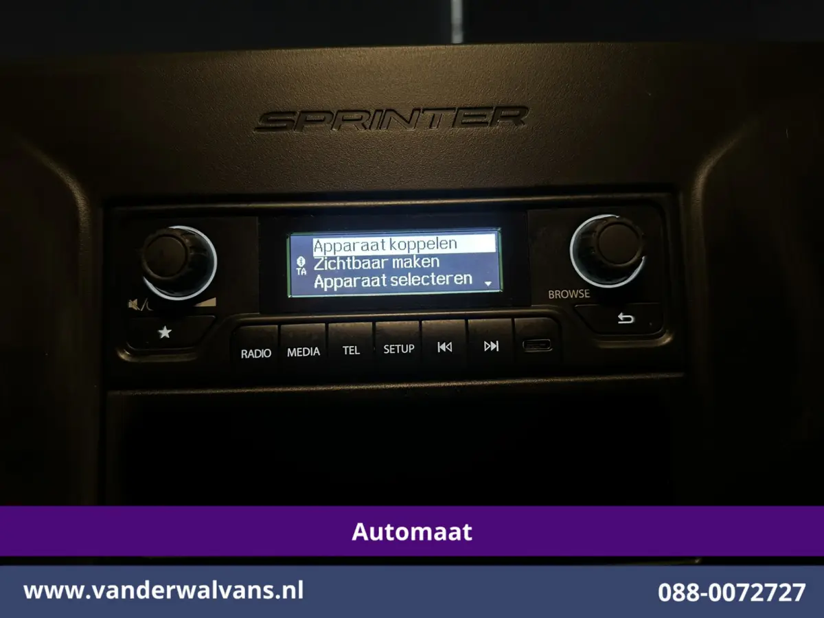 315 CDI 150pk 9G-Tronic Automaat Bakwagen 22m3 KUUB Laadklep Zijdeur Euro6 Airco | LAT om LAT | Leder Bijrijdersbank
