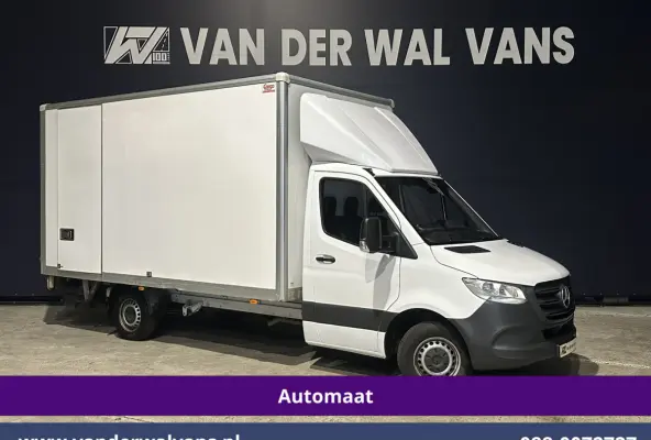 315 CDI 150pk 9G-Tronic Automaat Bakwagen 22m3 KUUB Laadklep Zijdeur Euro6 Airco | LAT om LAT | Leder Bijrijdersbank