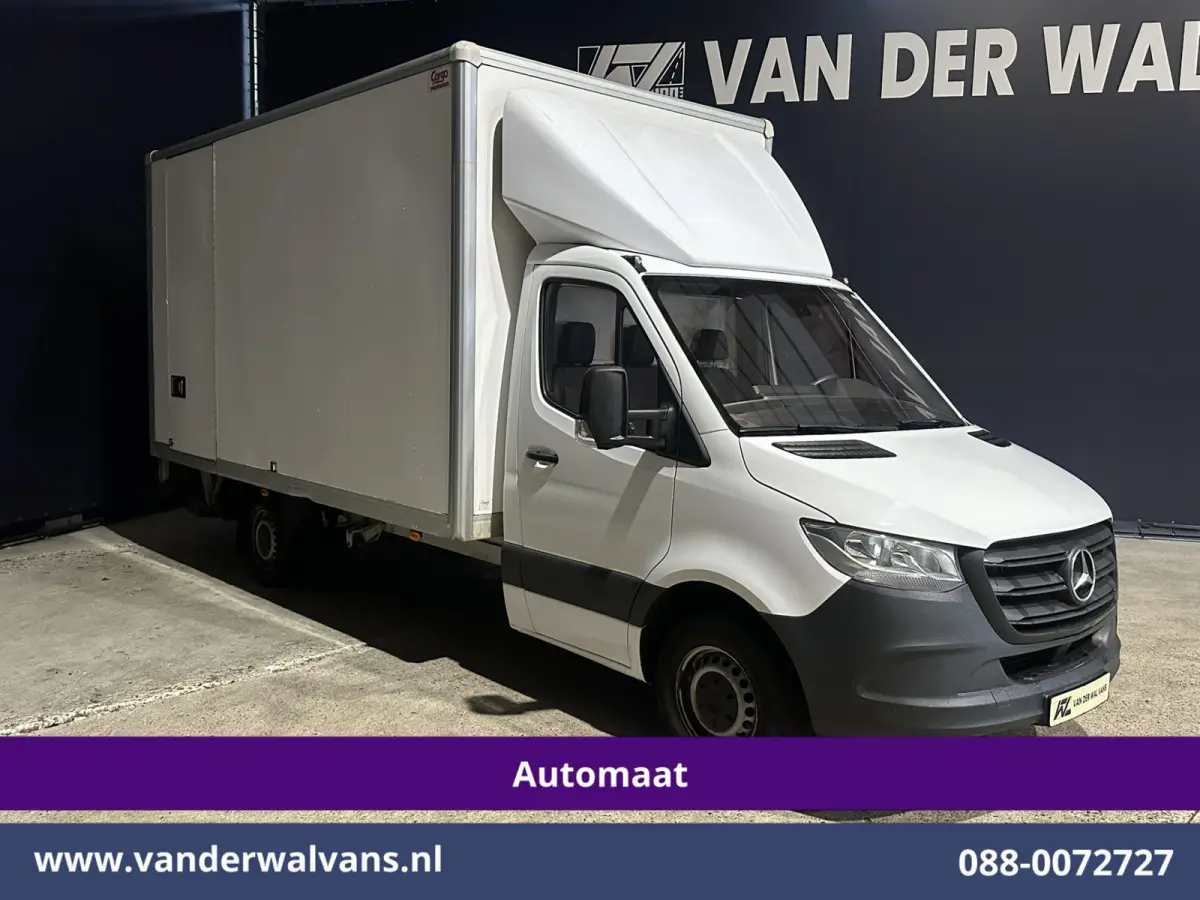 315 CDI 150pk 9G-Tronic Automaat Bakwagen 22m3 KUUB Laadklep Zijdeur Euro6 Airco | LAT om LAT | Leder Bijrijdersbank
