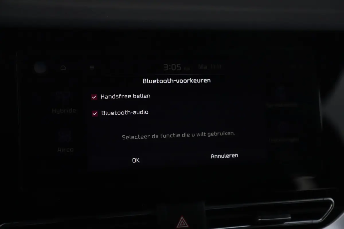 1.6 GDi Hybrid DynamicLine 140PK Automaat Half Leder Navigatie Camera Adaptive Cruise Lane Assist Clima Carplay Android