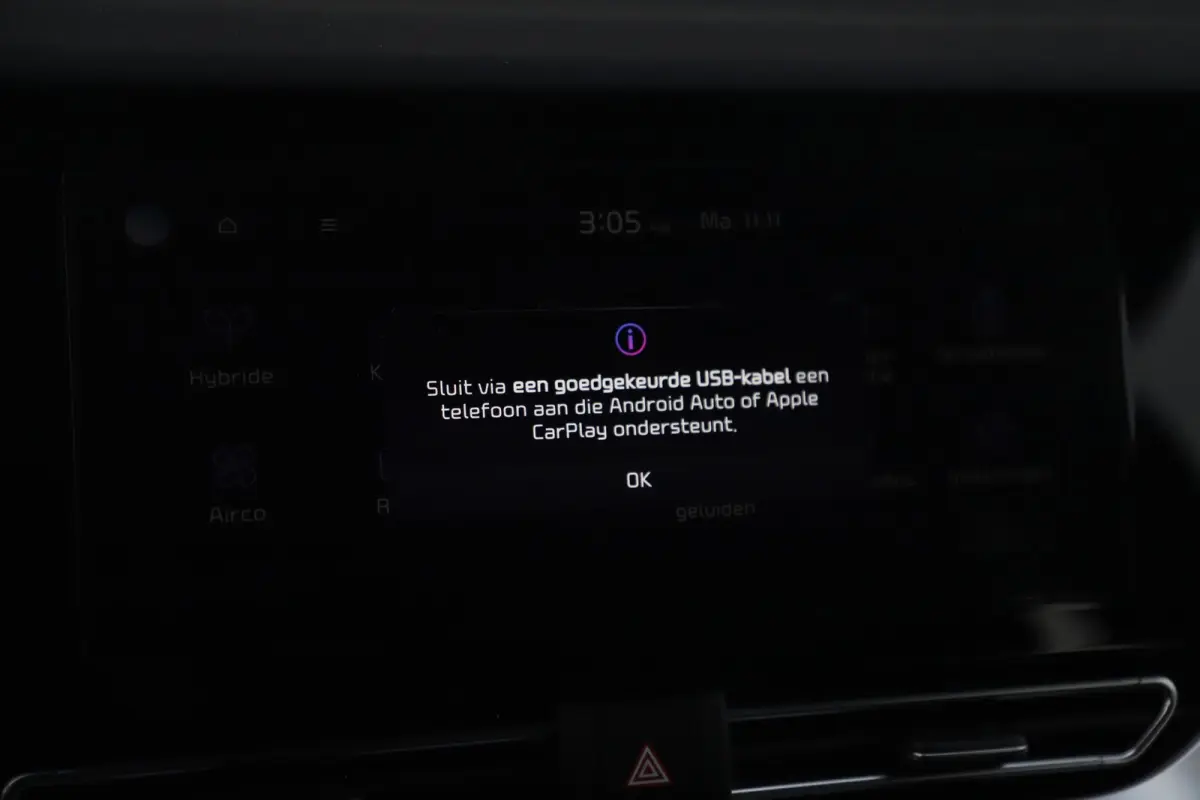 1.6 GDi Hybrid DynamicLine 140PK Automaat Half Leder Navigatie Camera Adaptive Cruise Lane Assist Clima Carplay Android