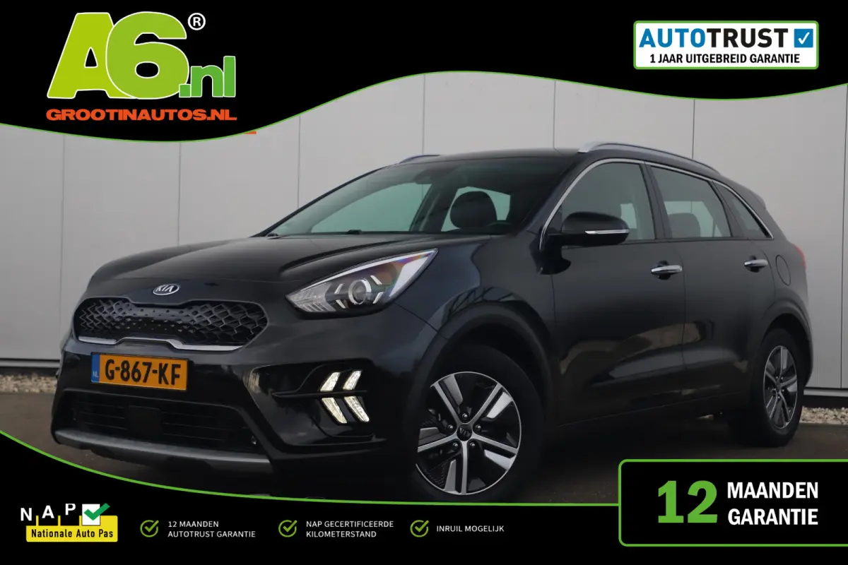 1.6 GDi Hybrid DynamicLine 140PK Automaat Half Leder Navigatie Camera Adaptive Cruise Lane Assist Clima Carplay Android