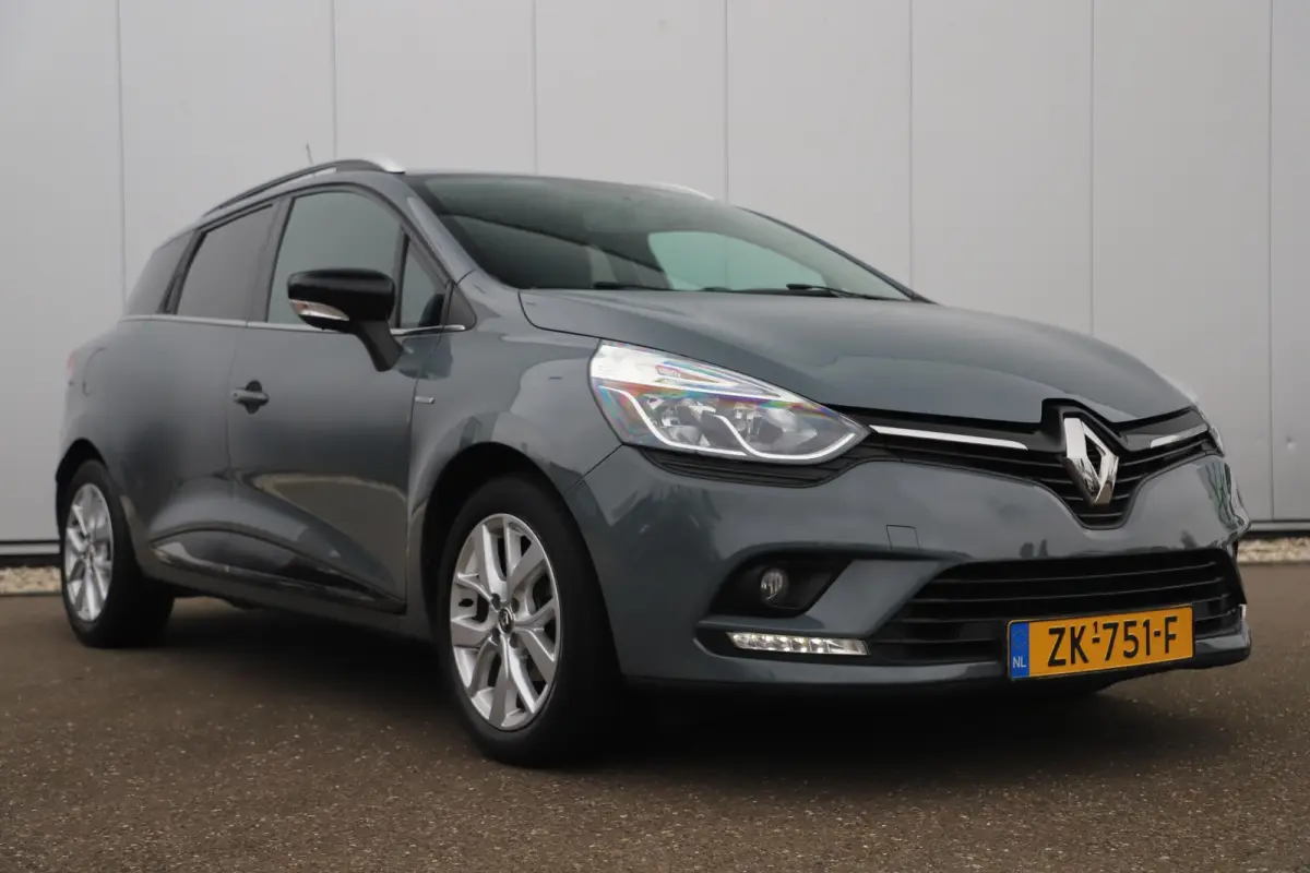 0.9 TCe Limited Nardo Grey 16 inch LMV Keyless Navigatie Carplay Airco Cruise Control