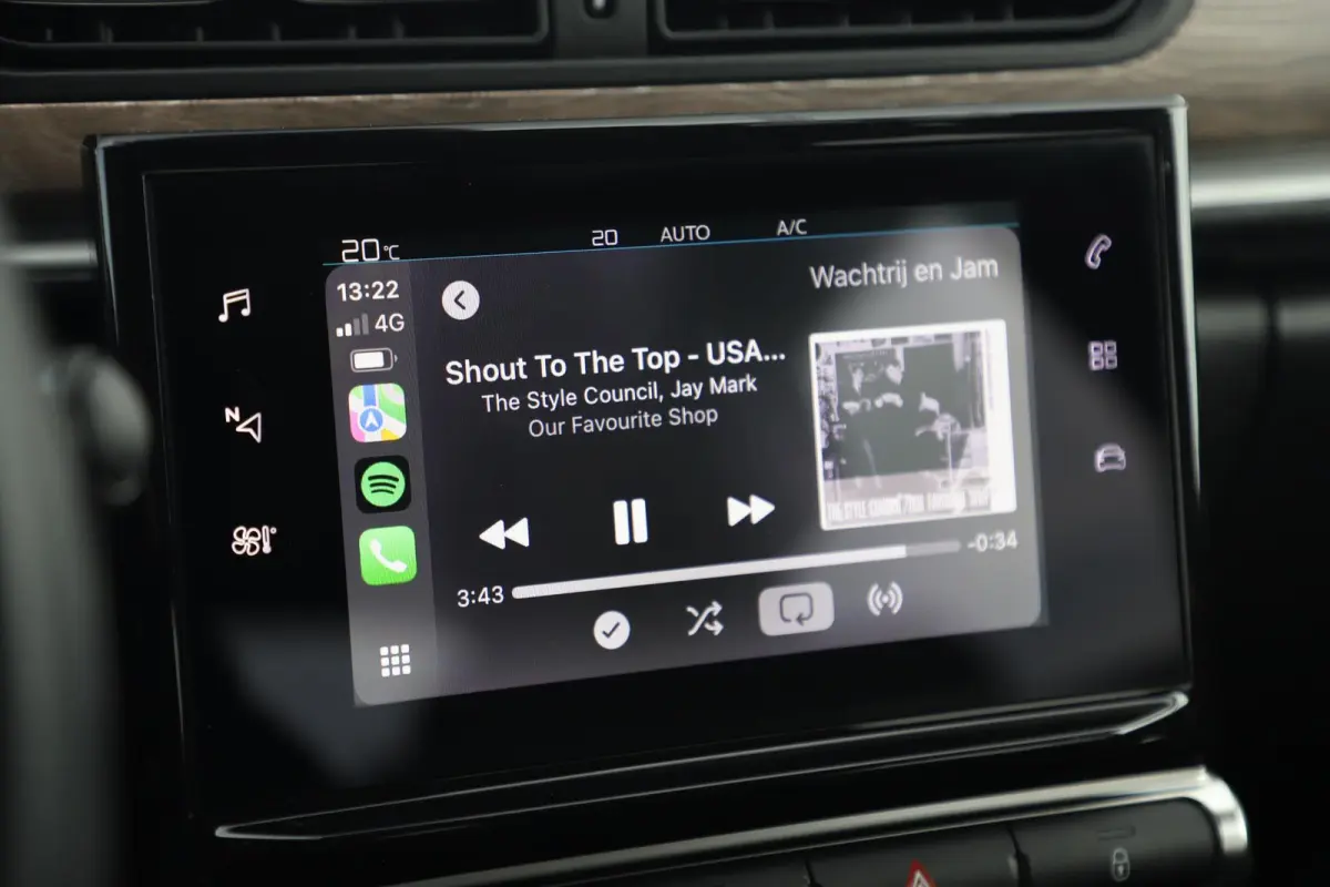 1.2 PureTech Shine Navigatie Achteruitrijcamera 17 inch LMV Carplay Android Clima Cruise Rijstrooksensor