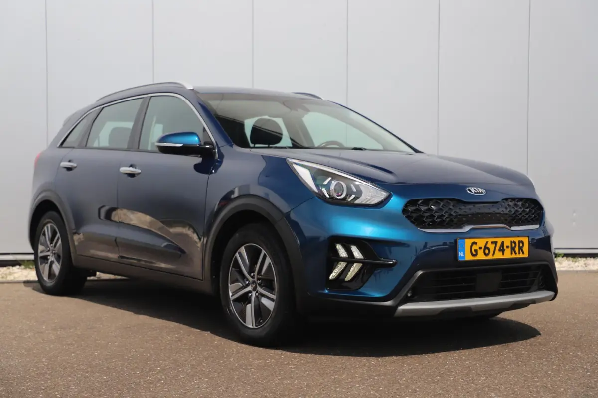 1.6 GDi Hybrid DynamicLine Automaat Half Leder Navigatie Camera Adaptive Cruise Lane Assist Clima Carplay Android