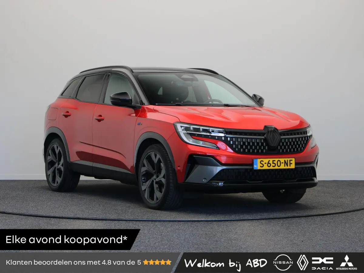 E-Tech full hybrid 200pk techno esprit Alpine | Elektrische achterklep | Cruise Control | Climate Control | Stuurwielverwarming | Trekhaak | Achteruitrijcamera | Apple carplay/Android auto |
