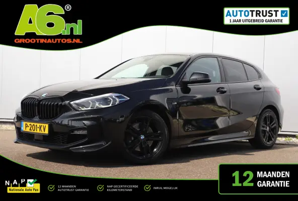 118i Business Edition M Sport Automaat Black Optic Virtual Cockpit Sfeerverlichting Navigatie Carplay Android Sportstoelen Clima Cruise PDC