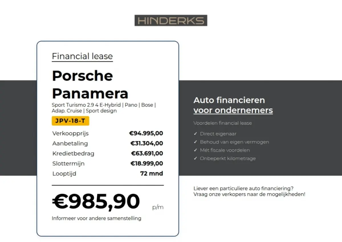 2.9 4 E-Hybrid | Pano | Bose | Adap. Cruise | Sport design