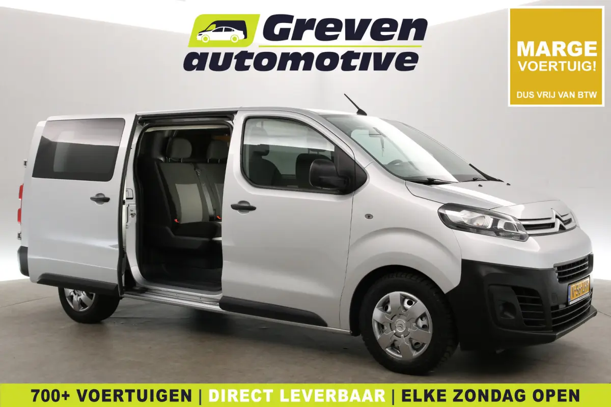 2.0 BlueHDI L3H1 | Marge | Dubbele Cabine | Clima | Cruise | Carplay | Navi | Trekhaak | Parkeersens.