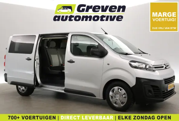2.0 BlueHDI L3H1 | Marge | Dubbele Cabine | Clima | Cruise | Carplay | Navi | Trekhaak | Parkeersens.