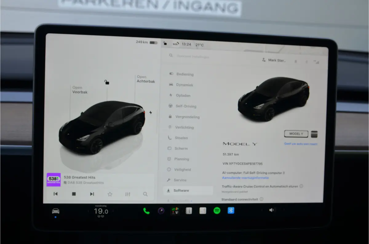 RWD 58 kWh Autopilot3.0, 20" velgen!