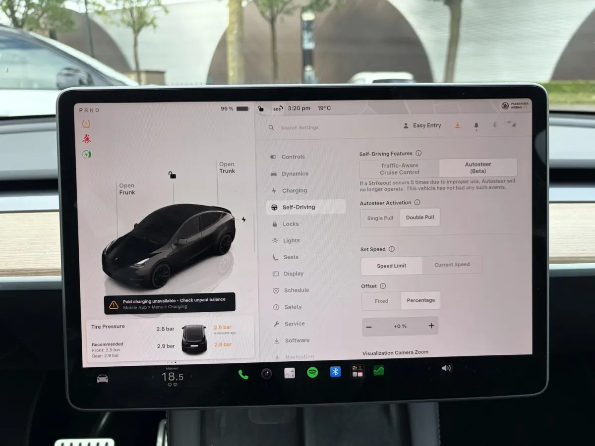 Performance AWD 75 kWh VAN 41.900:,- VOOR:39.877,- UW HERFSTVOORDEEL: 2.023,- | SOH 92% RIJKLAAR GELEVERD | TESLA FABRIEKSGARANTIE TOT 5-2027 OF 80.000 | TESLA GARANTIE ACCU + AANDRIJFLIJN T