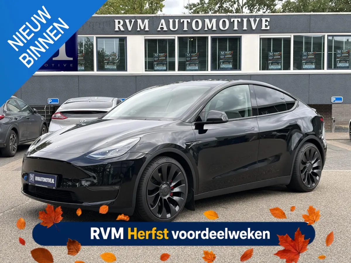 Performance AWD 75 kWh VAN 41.900:,- VOOR:39.877,- UW HERFSTVOORDEEL: 2.023,- | SOH 92% RIJKLAAR GELEVERD | TESLA FABRIEKSGARANTIE TOT 5-2027 OF 80.000 | TESLA GARANTIE ACCU + AANDRIJFLIJN T