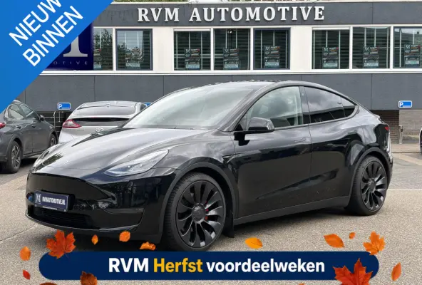 Performance AWD 75 kWh VAN 41.900:,- VOOR:39.877,- UW HERFSTVOORDEEL: 2.023,- | SOH 92% RIJKLAAR GELEVERD | TESLA FABRIEKSGARANTIE TOT 5-2027 OF 80.000 | TESLA GARANTIE ACCU + AANDRIJFLIJN T