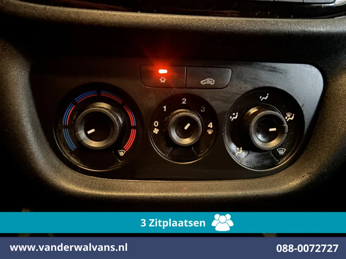 1.6 MJ 90pk L1H1 Euro6 Airco | 3-Zits | Navigatie | Apple Carplay | Android Auto Zijdeur, Parkeersensoren, Bijrijdersbank