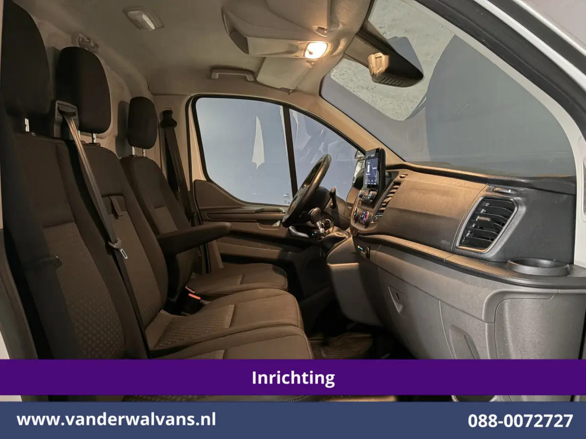 2.0 TDCI 130pk L2H1 inrichting Euro6 Airco | Camera | LED | 2800kg Trekhaak | Omvormer | Apple Carplay Cruisecontrol, Android Auto, Verwarmde Voorruit, Parkeersensoren, Bijrijdersbank