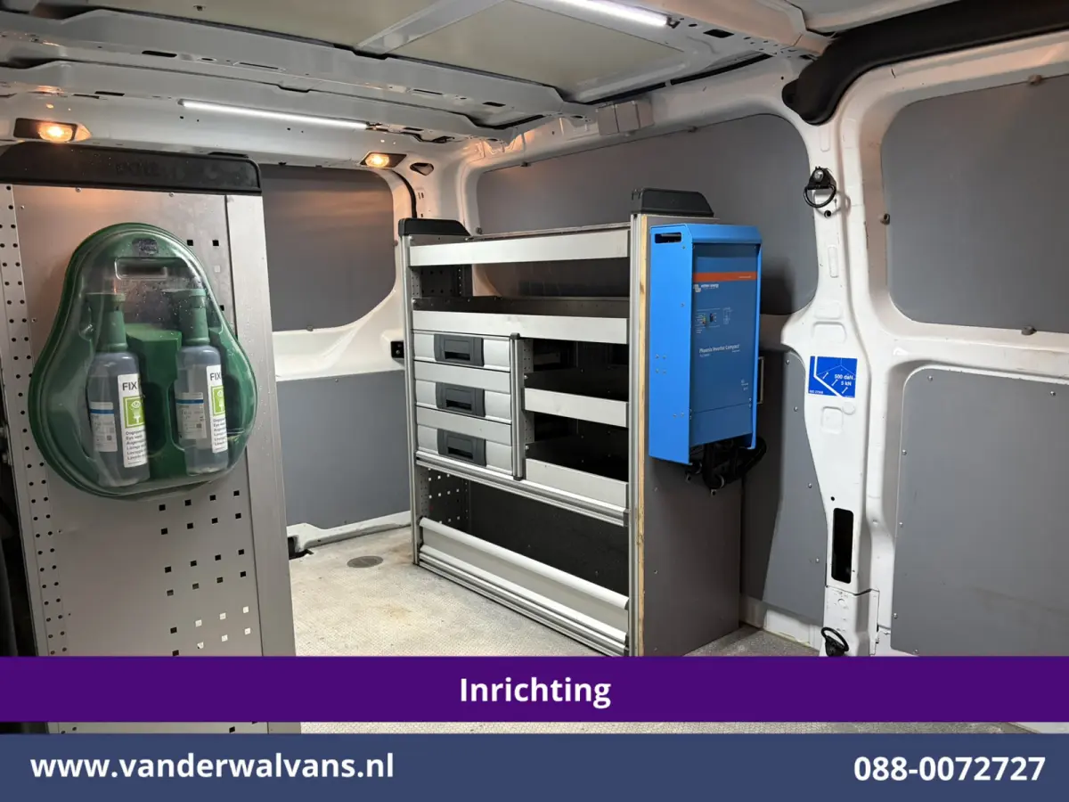 2.0 TDCI 130pk L2H1 inrichting Euro6 Airco | Camera | LED | 2800kg Trekhaak | Omvormer | Apple Carplay Cruisecontrol, Android Auto, Verwarmde Voorruit, Parkeersensoren, Bijrijdersbank