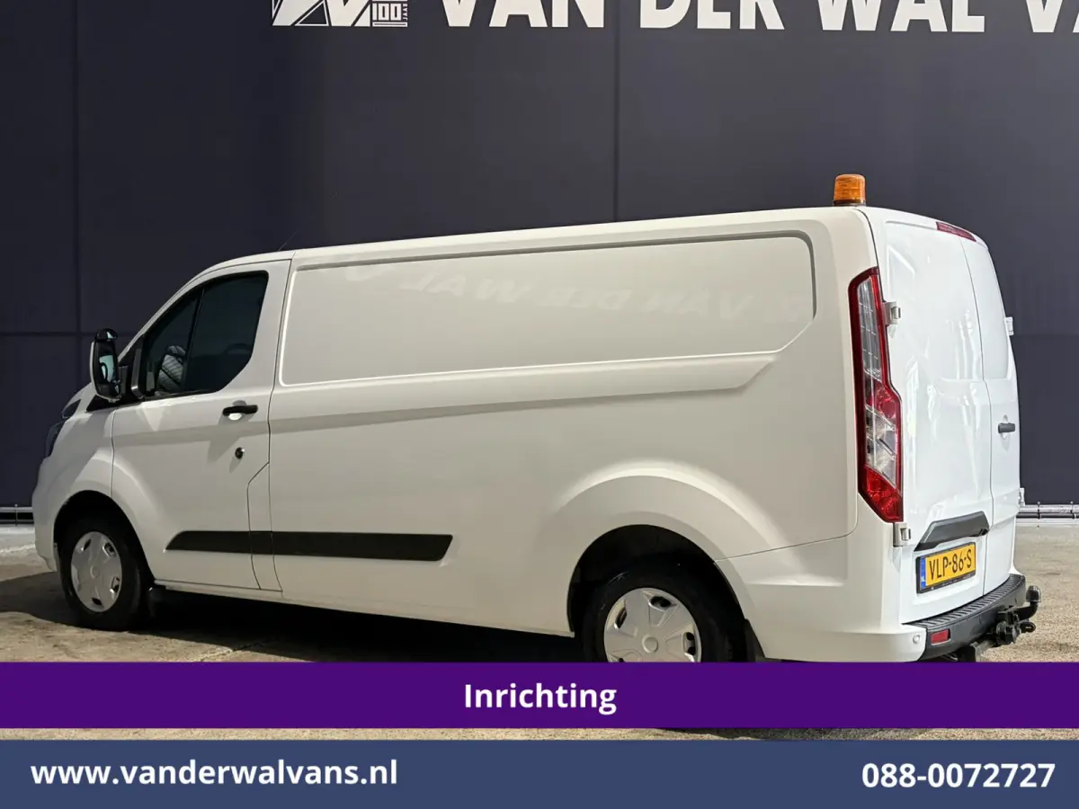 2.0 TDCI 130pk L2H1 inrichting Euro6 Airco | Camera | LED | 2800kg Trekhaak | Omvormer | Apple Carplay Cruisecontrol, Android Auto, Verwarmde Voorruit, Parkeersensoren, Bijrijdersbank