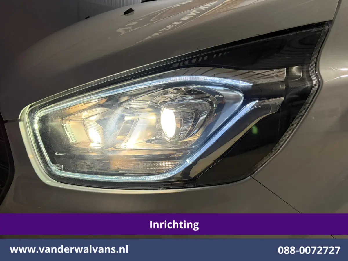 2.0 TDCI 130pk L2H1 inrichting Euro6 Airco | Camera | LED | 2800kg Trekhaak | Omvormer | Apple Carplay Cruisecontrol, Android Auto, Verwarmde Voorruit, Parkeersensoren, Bijrijdersbank