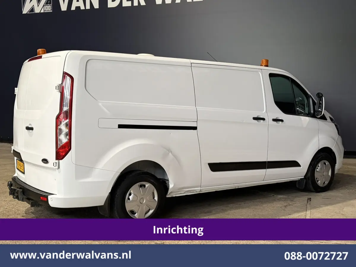 2.0 TDCI 130pk L2H1 inrichting Euro6 Airco | Camera | LED | 2800kg Trekhaak | Omvormer | Apple Carplay Cruisecontrol, Android Auto, Verwarmde Voorruit, Parkeersensoren, Bijrijdersbank