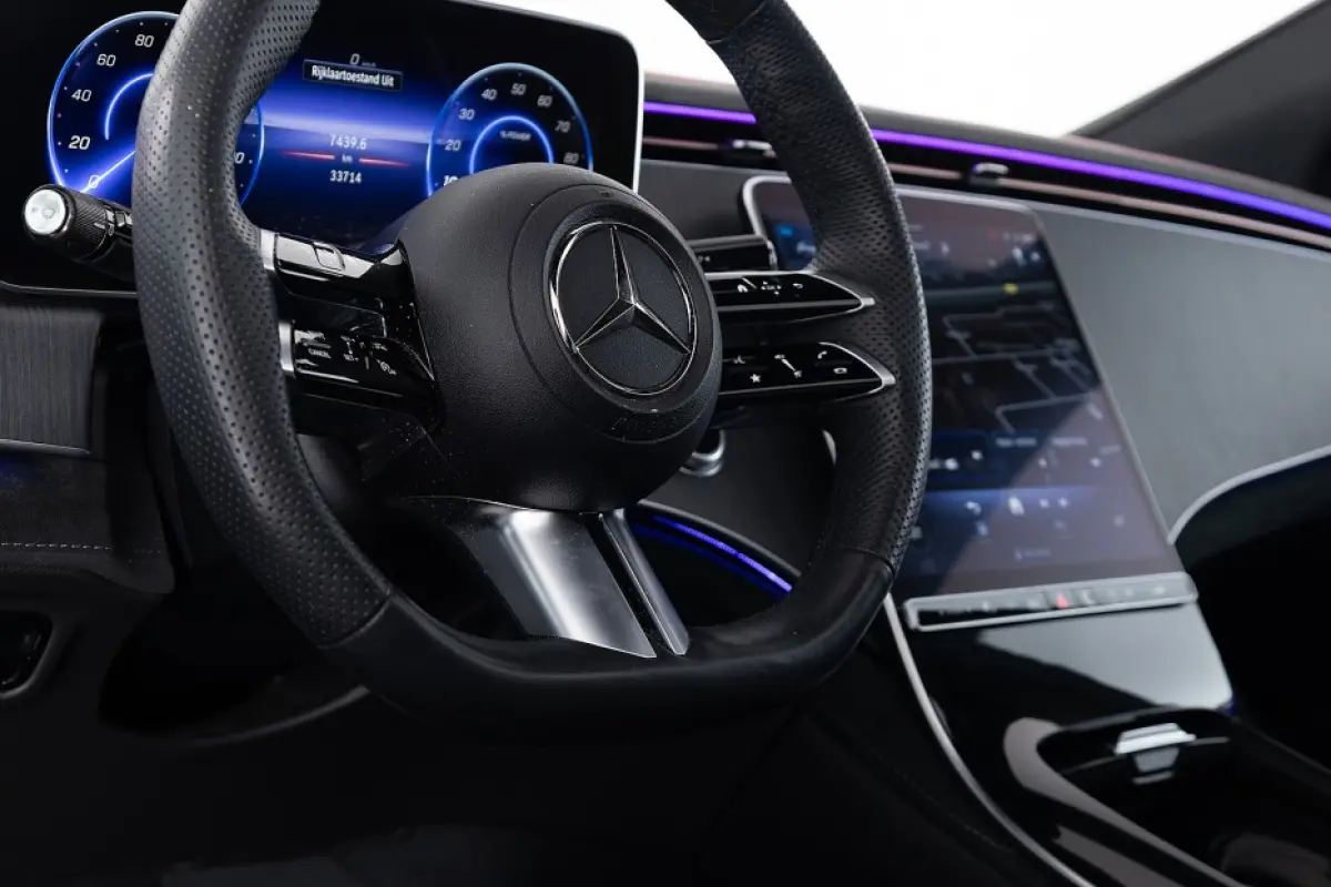 350 4Matic AMG Line 91 kWh | LUCHTVERING | 22 Inch | PANORAMADAK ✅ 1e Eigenaar | SOH: 96,2% |
