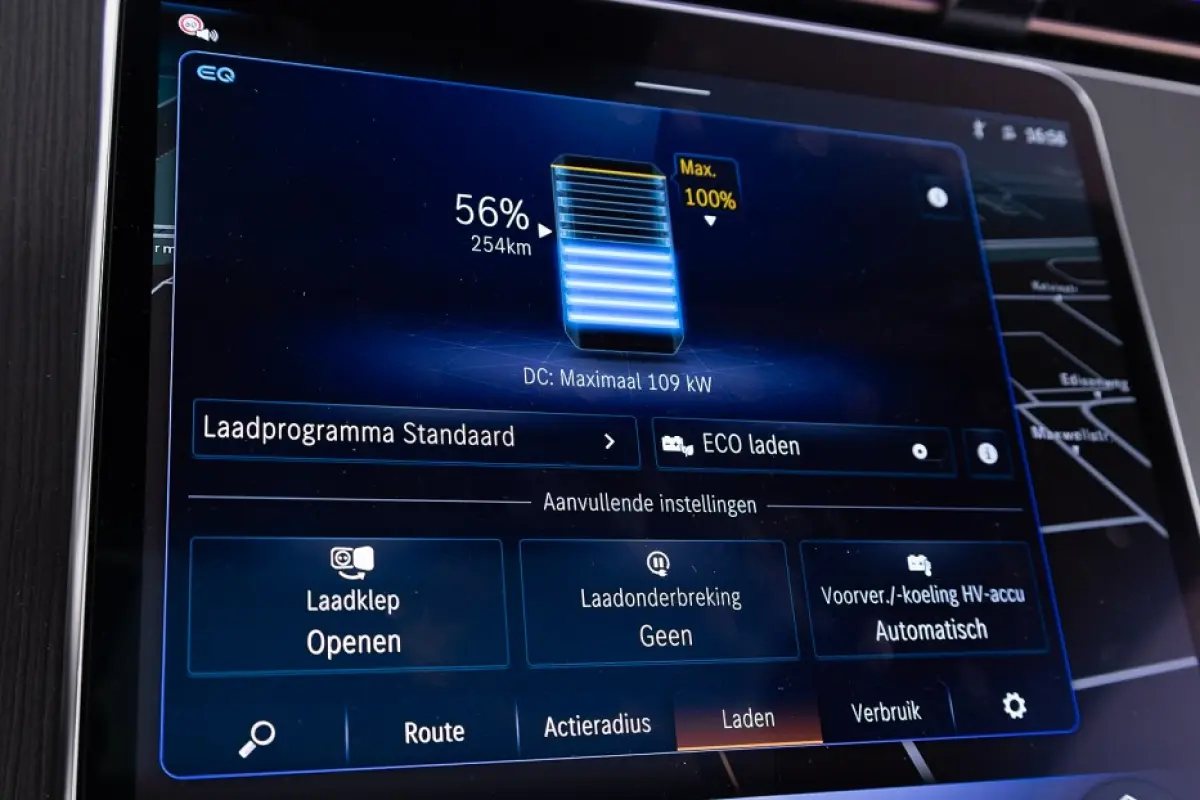 350 4Matic AMG Line 91 kWh | LUCHTVERING | 22 Inch | PANORAMADAK ✅ 1e Eigenaar | SOH: 96,2% |