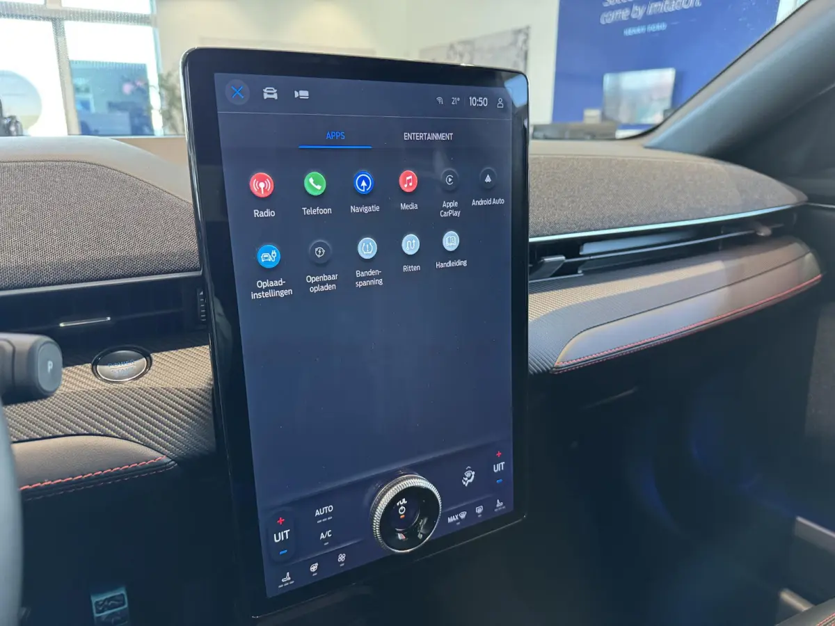 Extended Premium RWD 88 kWh | Direct leverbaar | €6856,- Ford voordeel | Camera + PDC | Adaptief Cruise Control | Clima | Stoelverwarming |