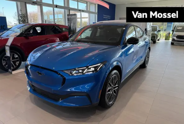 Extended Premium RWD 88 kWh | Direct leverbaar | €6856,- Ford voordeel | Camera + PDC | Adaptief Cruise Control | Clima | Stoelverwarming |