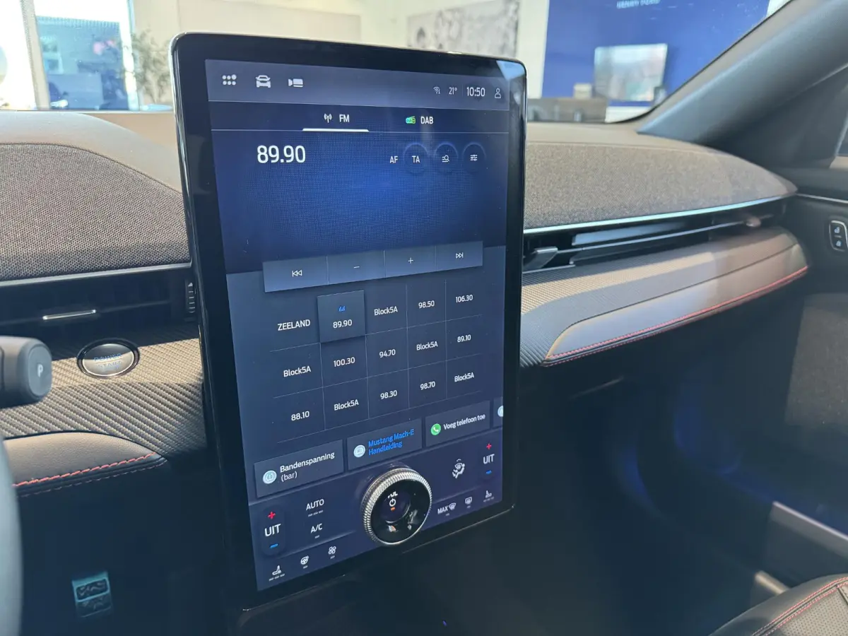 Extended Premium RWD 88 kWh | Direct leverbaar | €6856,- Ford voordeel | Camera + PDC | Adaptief Cruise Control | Clima | Stoelverwarming |