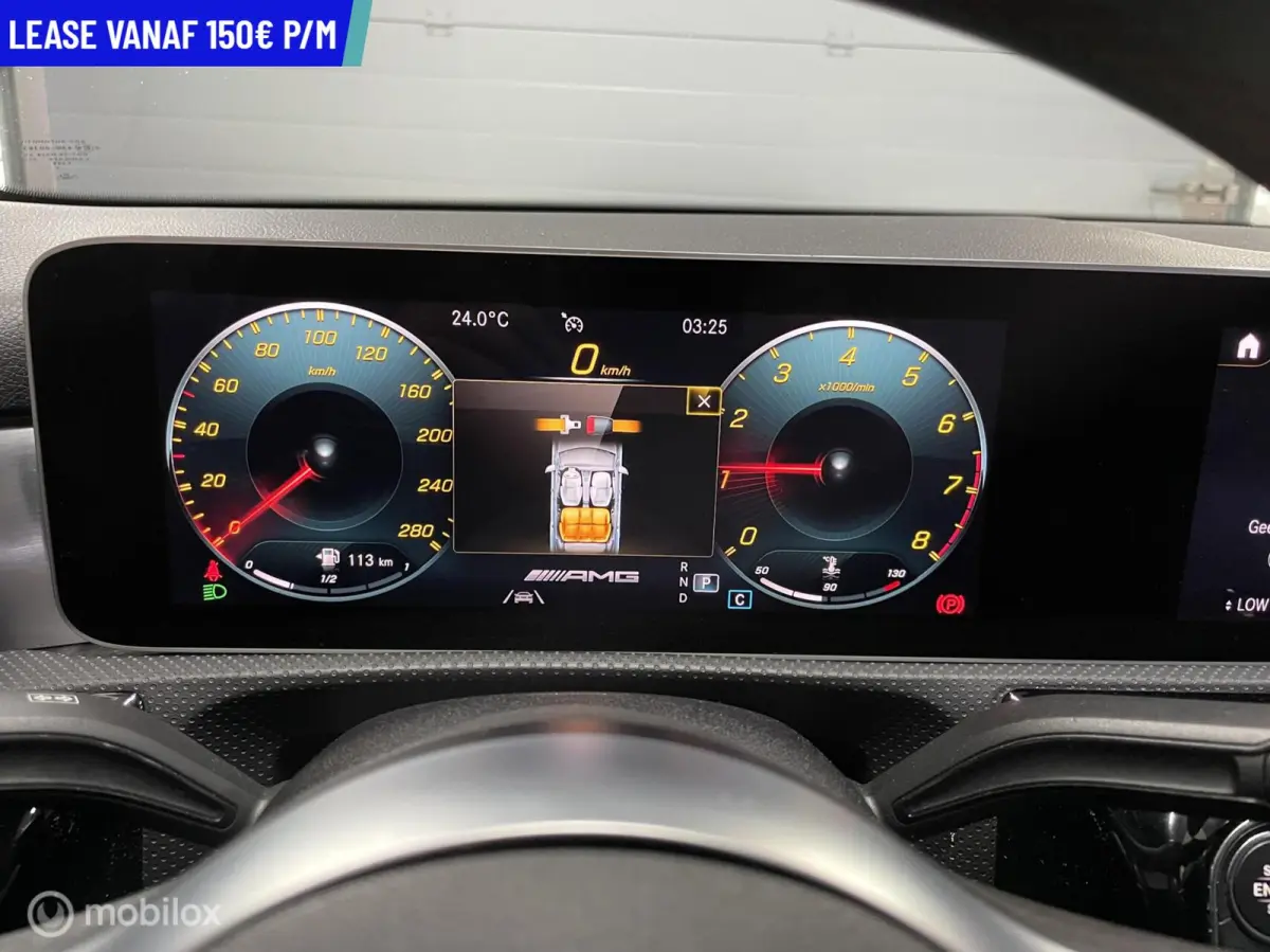 AMG 35 4MATIC PANORAMA WIDESCREEN SFEERVERL. LEER AUTOMAAT