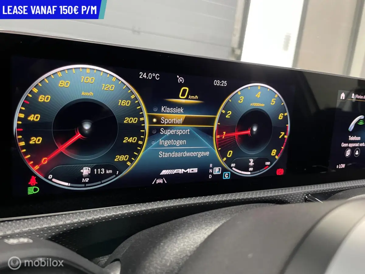AMG 35 4MATIC PANORAMA WIDESCREEN SFEERVERL. LEER AUTOMAAT