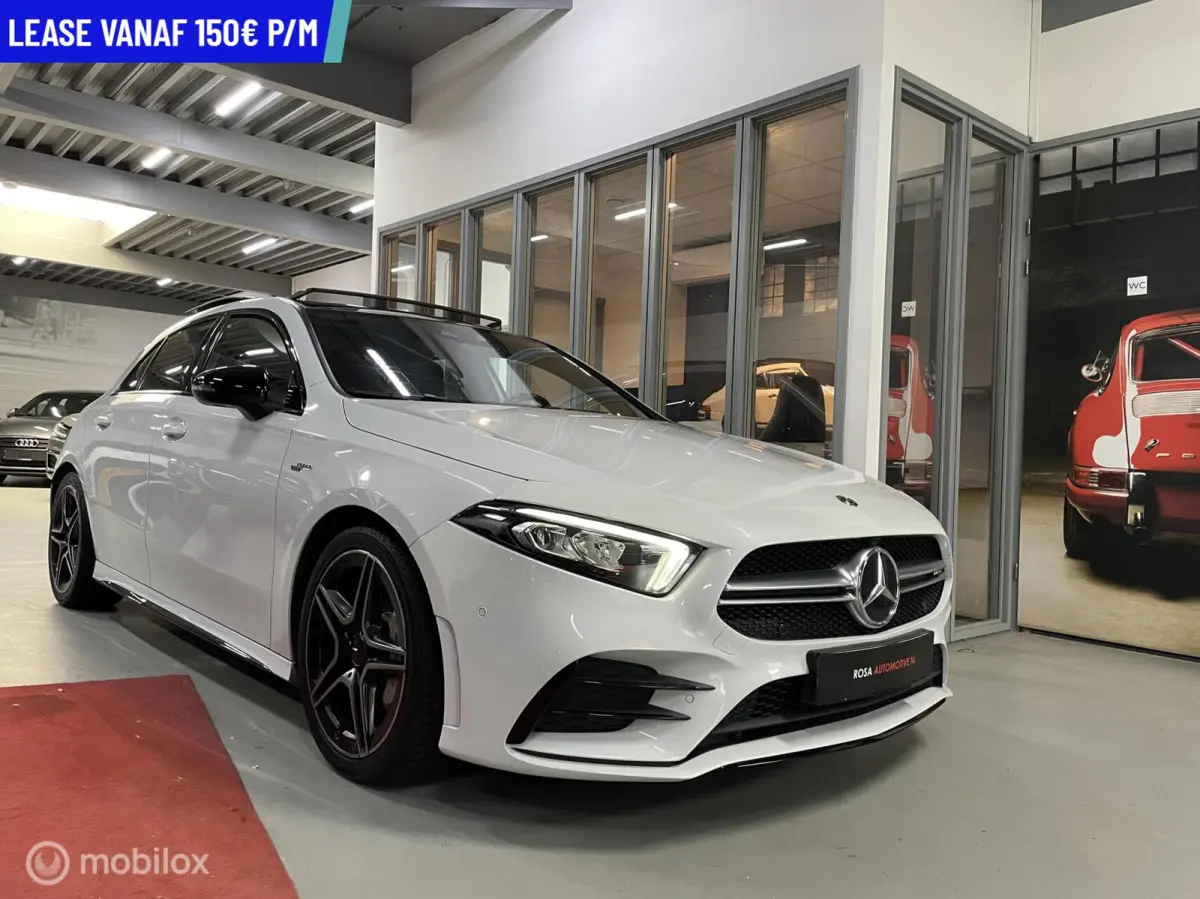 AMG 35 4MATIC PANORAMA WIDESCREEN SFEERVERL. LEER AUTOMAAT
